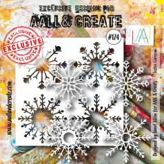   AALL & CREATE Stencil 6" (15 cm) - Festive Foursome (1db)