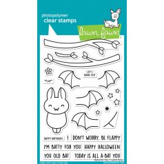   Lawn Fawn Szilikonbélyegző LF3217 - batty for you - Clear Stamps (1 csomag)