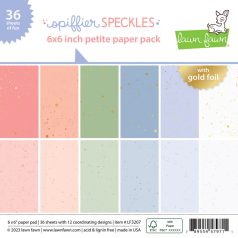   Papírkészlet 6" (15 cm), spiffier speckles / Single-Sided Petite Paper Pack (36 lap)