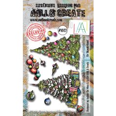   AALL & CREATE Szilikonbélyegző A6 - Fir Wonderland - Stamp Set (1 db)