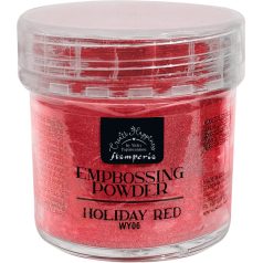   Stamperia Domborítópor - Holiday Red - Create Happiness - Embossing Powder (1 db)