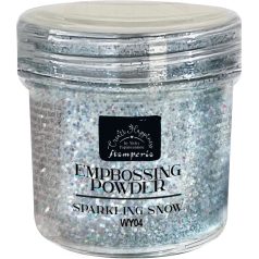   Stamperia Domborítópor - Sparkling Snow - Create Happiness - Embossing Powder (1 db)