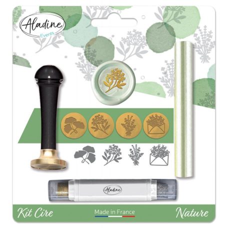 Aladine Viaszpecsét készlet - Természet - Nature - Wax Kit (1 db)