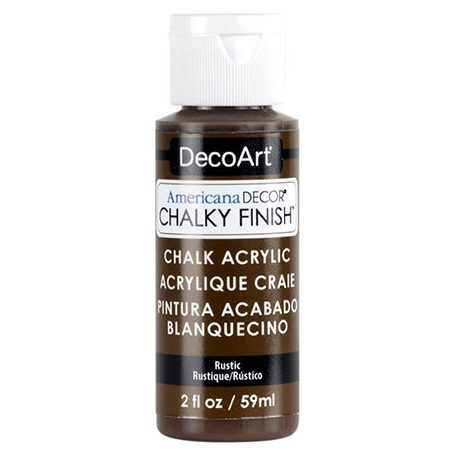 DecoArt Krétafesték 59 ml - Rustic - Americana Decor Chalky Finish (1 db)