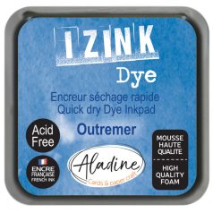 Aladine Tintapárna M - Overseas Blue - Izink Dye (1 db)