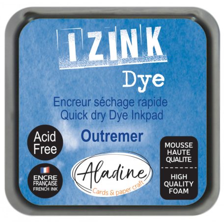 Aladine Tintapárna M - Overseas Blue - Izink Dye (1 db)