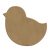 Gomille MDF dekoráció 6 mm - Csibe - Chick 6x5,4cm  - Wood decoration (1 db)