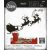 SIZZIX vágósablon 666337 - Reindeer Sleigh - Tim Holtz - Thinlits Die Set  (1 csomag)