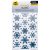 Studio Light Stencil - Snow pattern Essentials nr.213 - Mixed Media Stencils (1 db)