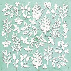   Mintay Papers Chipboard 12" (30 cm) - Decor - Nature 3 - Mintay Chippies (1 ív)