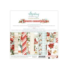   Mintay Papers Papírkészlet 6" (15 cm) - White Christmas (24 lap)