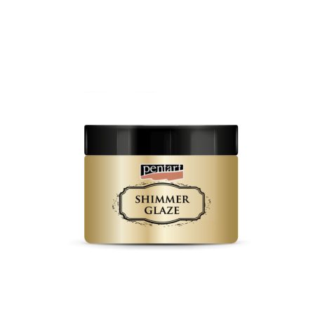 Pentart Csillogó máz 150 ml - Arany - Gold - Shimmer Glaze (1 db)