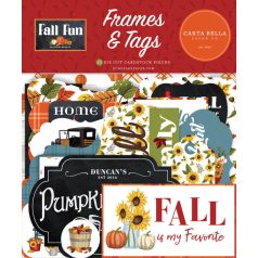   Carta Bella Kivágatok  - Frames & Tags - Fall Fun (1 csomag)