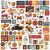 Carta Bella Matrica 12" (30 cm) - Cardstock Stickers - Fall Fun (1 ív)