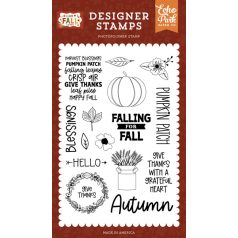   Echo Park Szilikonbélyegző  - Clear Stamps - I Love Fall (1 db)