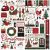 Carta Bella Matrica 12" (30 cm) - Cardstock Stickers - A Wonderful Christmas (1 ív)