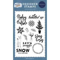   Carta Bella Szilikonbélyegző  - Clear Stamps - Wintertime (1 db)