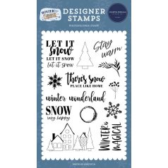   Carta Bella Szilikonbélyegző  - Clear Stamps - Wintertime (1 db)