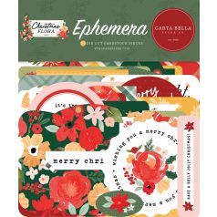   Carta Bella Kivágatok  - Ephemera - Joyful Christmas Flora (1 csomag)