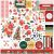 Carta Bella Matrica 12" (30 cm) - Cardstock Stickers - Joyful Christmas Flora (1 ív)