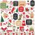 Echo Park Matrica 12" (30 cm) - Cardstock Stickers - Have A Holly Jolly Christmas (1 ív)