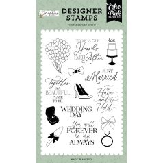   Echo Park Szilikonbélyegző  - Clear Stamps - Wedding Bells (1 db)