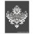 Re-Design with Prima Dekor Stencil 9"X12" - Royal Brocade - Decor Stencils (1 db)