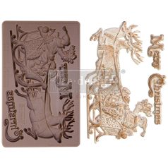   Limited Edition ReDesign with Prima Öntőforma - Santa’s Sleigh - Décor Mould (1 db)