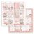 Stamperia Scrapbook papír 12" (30 cm) - Roseland tags - Paper Sheets (1 ív)