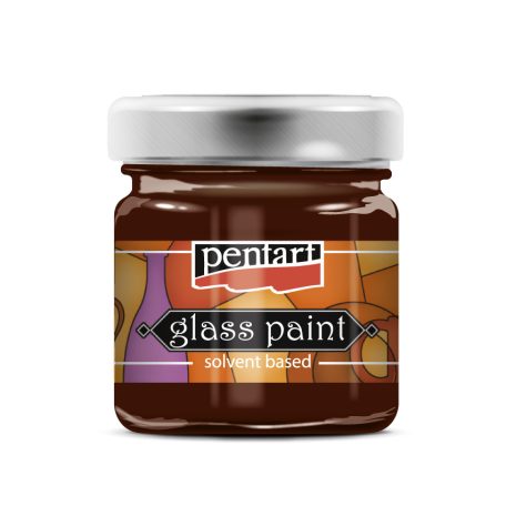 Pentart Üvegfesték 30 ml piros - Glass Paint (1 db)