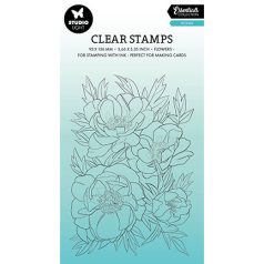   Studio Light Szilikonbélyegző - Peonies Essentials nr.541 - Clear Stamps (1 csomag)