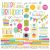 Simple Stories Matrica 12" (30 cm) - Cardstock Stickers - Birthday (1 ív)