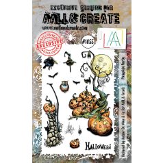   AALL & CREATE Szilikonbélyegző A6 - Pumpkin Party - Stamp Set (1 db)