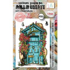   AALL & CREATE Szilikonbélyegző A7 - Knock Knock - Stamp Set (1 db)