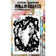   AALL & CREATE Szilikonbélyegző A6 - Shadowed Heart - Stamp Set (1 db)