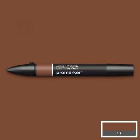 Winsor & Newton Promarker kétvégű alkoholos filctoll O234 - Chocolate (1 db)