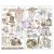 Prima Marketing Chipboard - Bohemian Heart - Chipboard Stickers  (1 csomag)