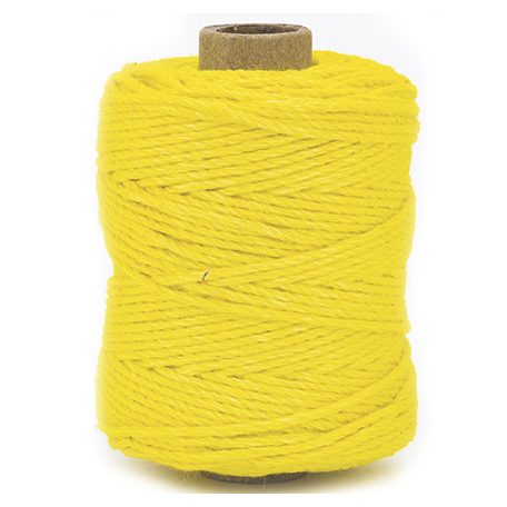 Vivant Pamut zsineg - yellow - Cotton cord (1 db)