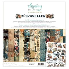   Mintay Papers Papírkészlet 12" (30 cm) - Collection Set - Traveller (12 lap)