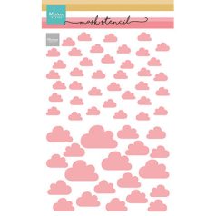 Marianne Design Stencil - Clouds - Stencils (1 db)