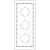 The Crafter's Workshop Stencil 4"x9"(10*22cm) - Dotted circles - Slimline stencil (1 db)