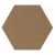 Gomille MDF dekoráció  28x18cm / 6 mm  - Hexagon - Hexagone  - Wood decoration (1 db)