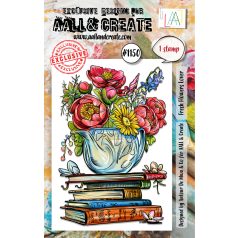   AALL & CREATE Szilikonbélyegző A7 - Fresh Flowers Lover - Stamp Set (1 db)