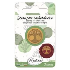   AladinE Viaszpecsét fej 20 mm - Tree Of Life - Tree Of LifeWax Seal (1 db)