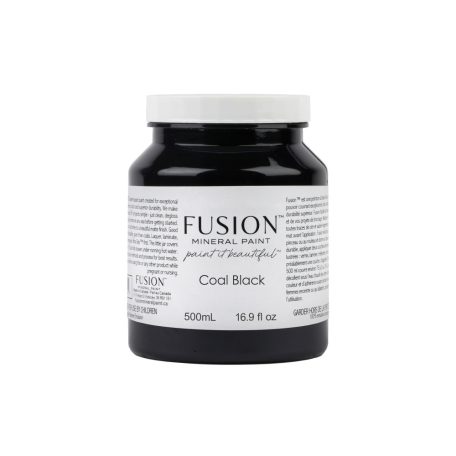 Fusion Mineral Paint bútorfesték Coal Black 500 ml