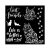 Stamperia Vastag stencil 18x18cm - Orchids and Cats - Best Friends - Thick Stencil  (1 db)