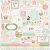 Carta Bella Matrica Here Comes Easter 12" (30 cm) Cardstock Stickers (1 ív)