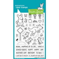   Lawn Fawn Szilikonbélyegző LF3344 - kanga-rrific - Clear Stamps (1 csomag)