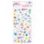 American Crafts Pebbles Cool Girl Pufi matrica  Stickers Puffy Icons (1 csomag)