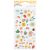 American Crafts Pebbles Sunny Bloom Pufi matrica  Stickers Puffy Icons (1 csomag)